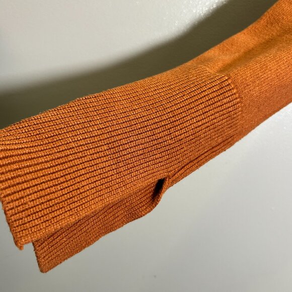 Sweewë Paris Cropped Orange Sweater - Small - Picture 6 of 7